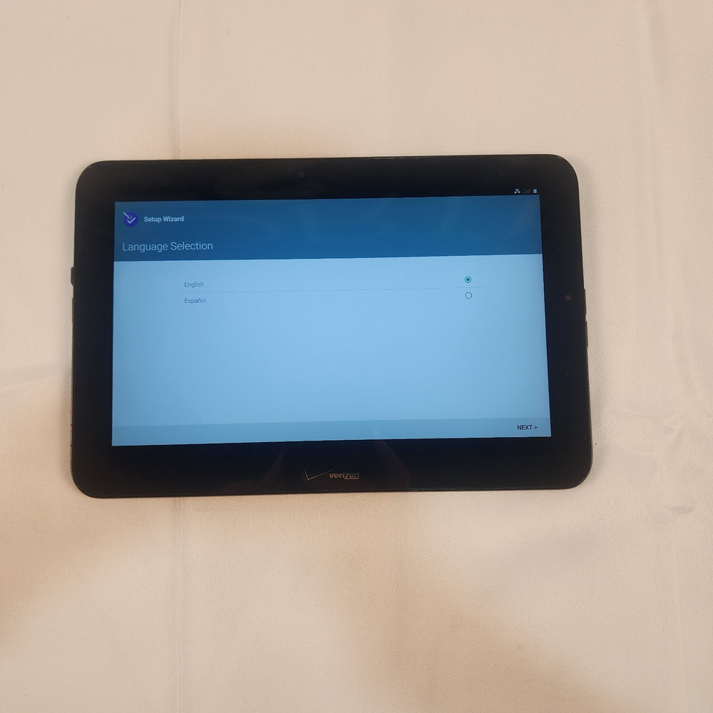Verizon Ellipsis 10 4G LTE Tablet QTAIR7 Black Android WiFi Cellular